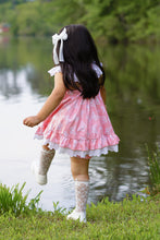 Load image into Gallery viewer, Chasing Butterflies Girls Dress & Blooms