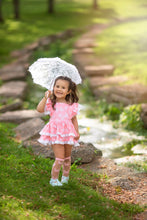 Load image into Gallery viewer, Chasing Butterflies Girls Skirted Romper