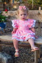 Load image into Gallery viewer, Chasing Butterflies Girls Skirted Romper