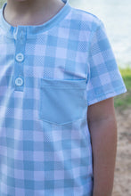 Load image into Gallery viewer, Summer Gingham Boys Shirt