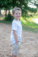 Load image into Gallery viewer, Summer Gingham Boys Shirt