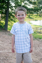 Load image into Gallery viewer, Summer Gingham Boys Shirt