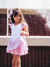 Load image into Gallery viewer, Ditzy Blooms Skirted Romper