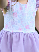 Load image into Gallery viewer, Ditzy Blooms Skirted Romper