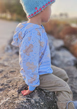 Load image into Gallery viewer, Candy Cane Boys Hooded Top