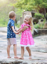 Load image into Gallery viewer, Seas The Summer Girls Dress