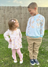 Load image into Gallery viewer, Candy Cane Boys Hooded Top