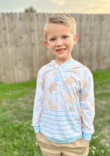 Load image into Gallery viewer, Candy Cane Boys Hooded Top