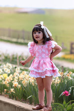 Load image into Gallery viewer, Chasing Butterflies Girls Skirted Romper