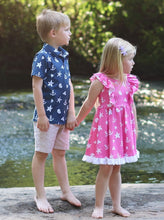 Load image into Gallery viewer, Seas The Summer Girls Dress